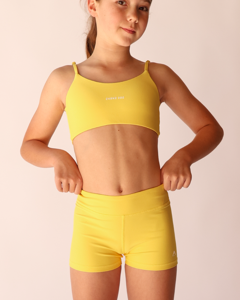 Golden Glow Twist Crop 2.0