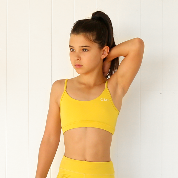 Golden Glow Shorts, Girls Activewear Australia